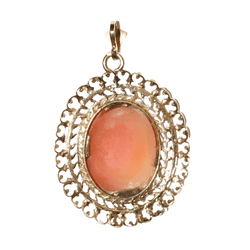 Pendentif Camée danseuse en or jaune - Castafiore