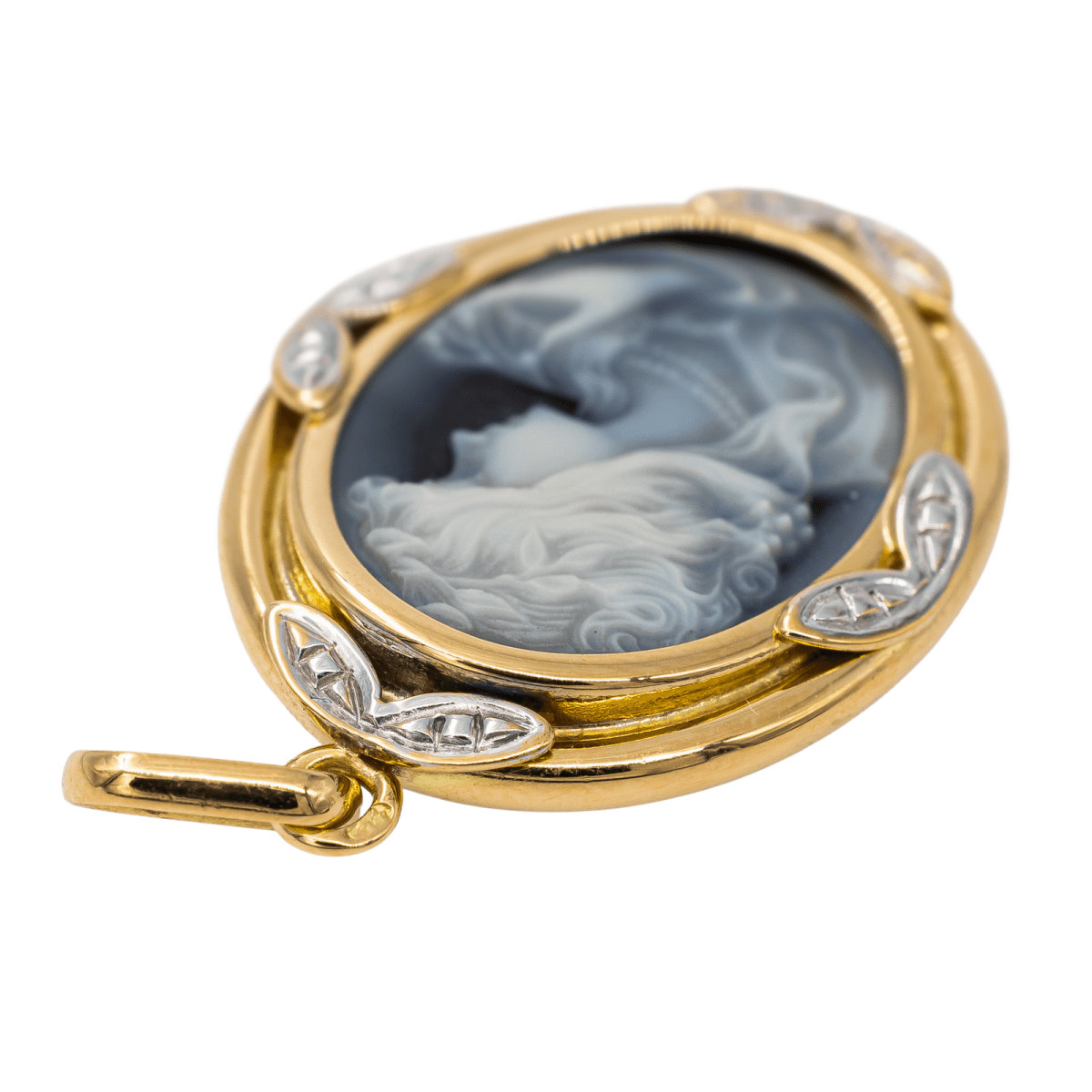 Pendentif Camée Or jaune - Castafiore