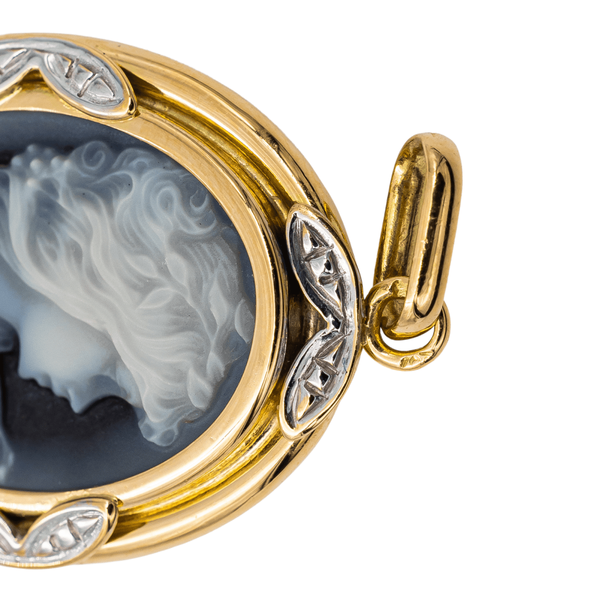 Pendentif Camée Or jaune - Castafiore