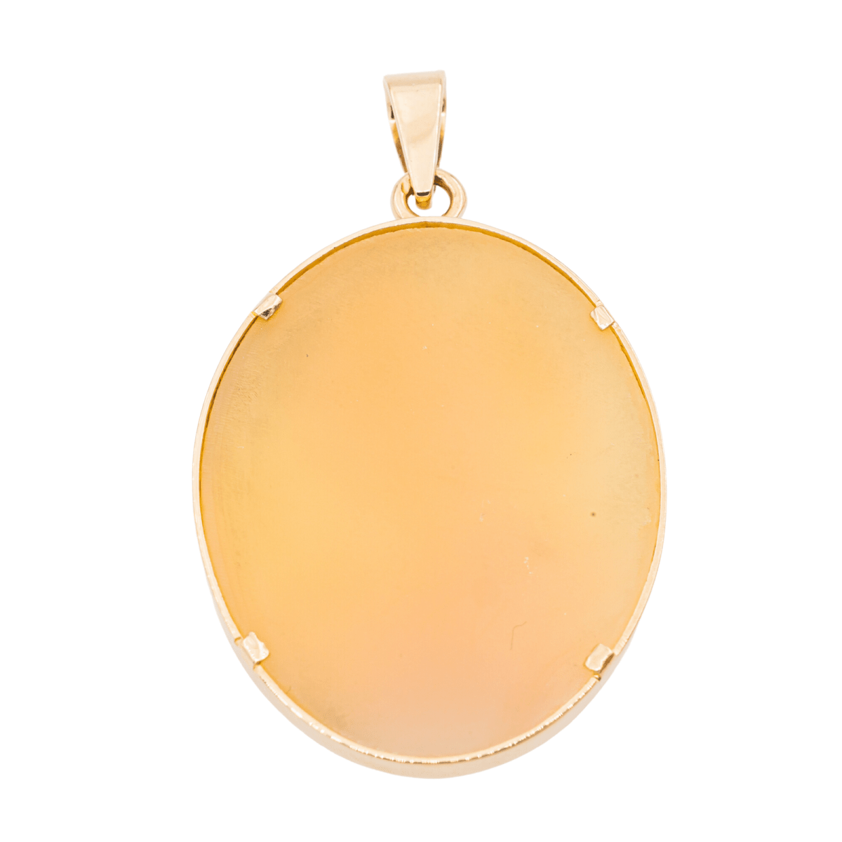 Pendentif Camée Or jaune Coquille - Castafiore