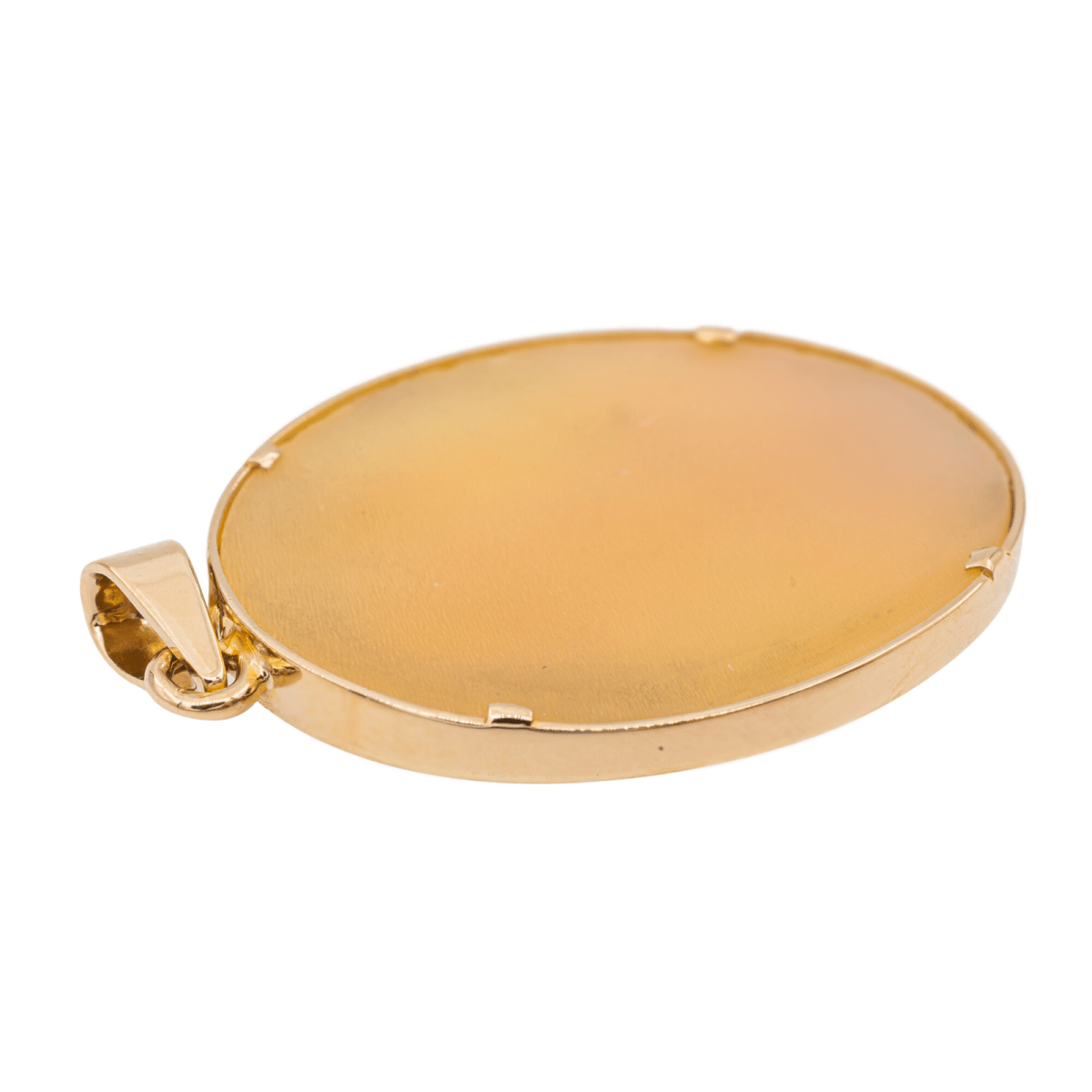 Pendentif Camée Or jaune Coquille - Castafiore