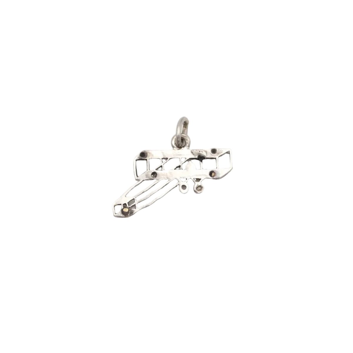 Pendentif CARTIER "Aéroplane" en platine et diamants - Castafiore