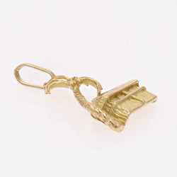 Pendentif case et cocotier or jaune - Castafiore