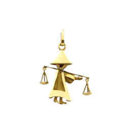 Pendentif Charm en or jaune - Castafiore