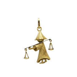 Pendentif Charm en or jaune - Castafiore