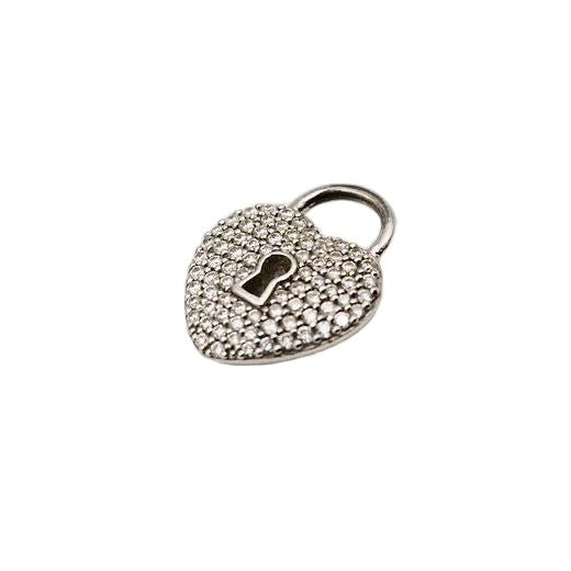 Pendentif Charme TIFFANY & CO. en platine et diamant - Castafiore