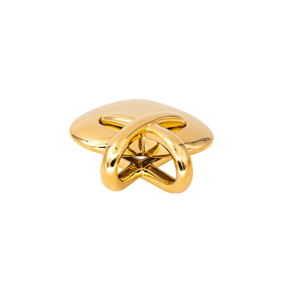 Pendentif CHAUMET "Coeur Lien" en or jaune - Castafiore
