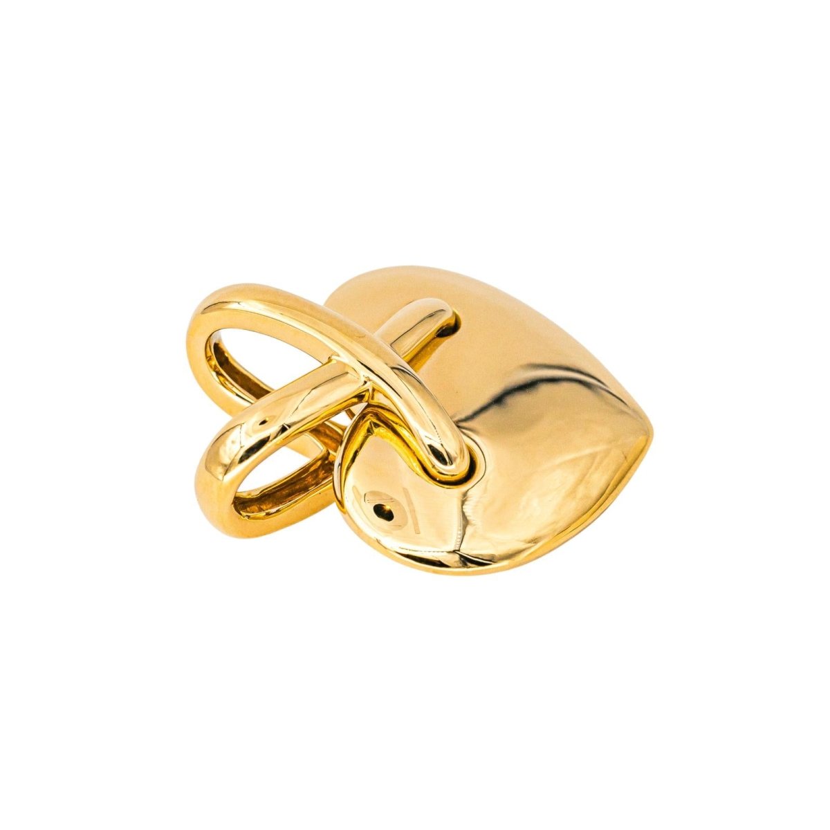 Pendentif CHAUMET "Coeur Lien" en or jaune - Castafiore