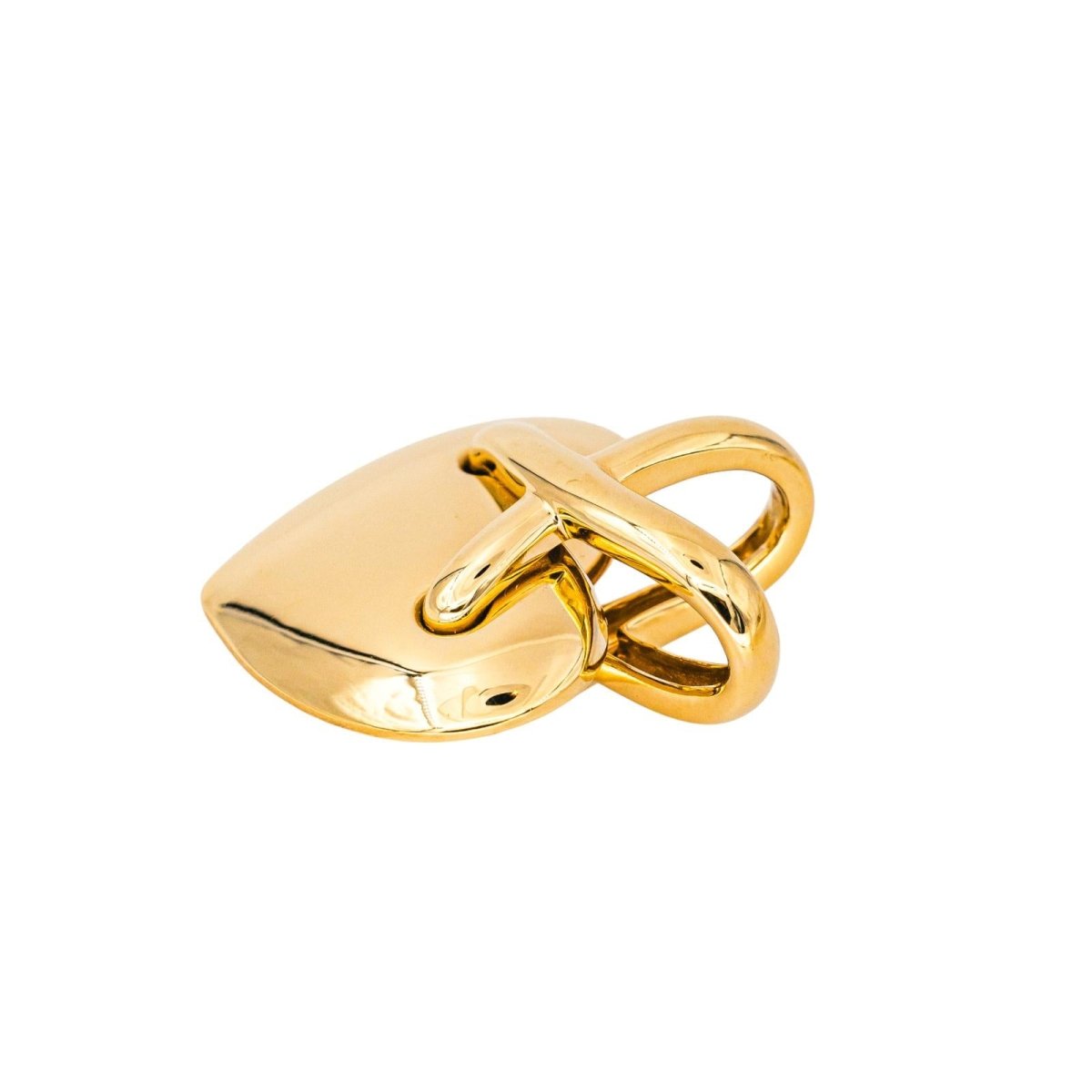 Pendentif CHAUMET "Coeur Lien" en or jaune - Castafiore