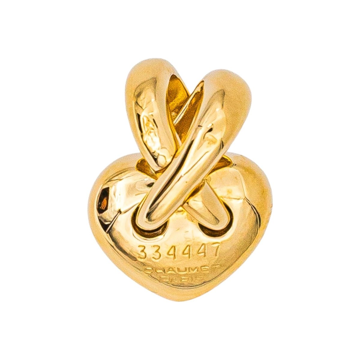 Pendentif CHAUMET "Coeur Liens" en or jaune - Castafiore