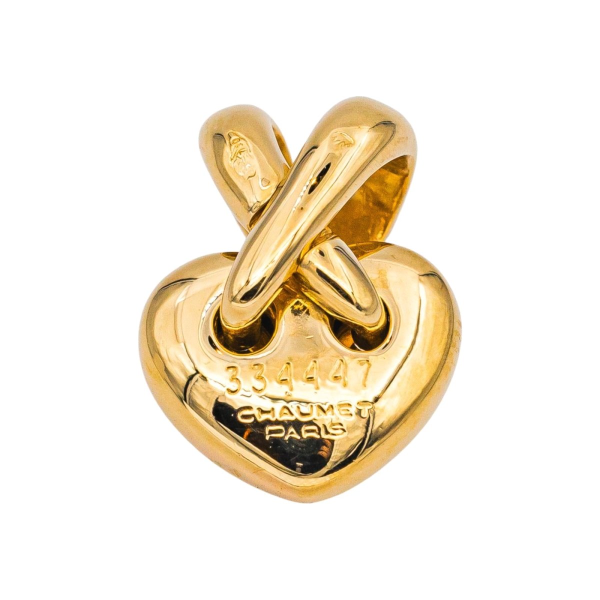Pendentif CHAUMET "Coeur Liens" en or jaune - Castafiore