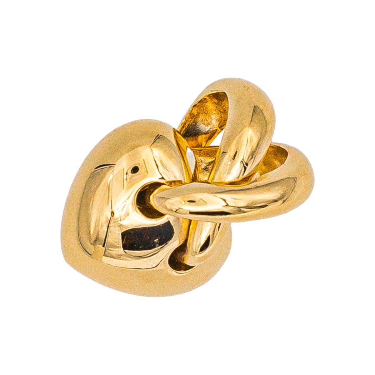 Pendentif CHAUMET "Coeur Liens" en or jaune - Castafiore