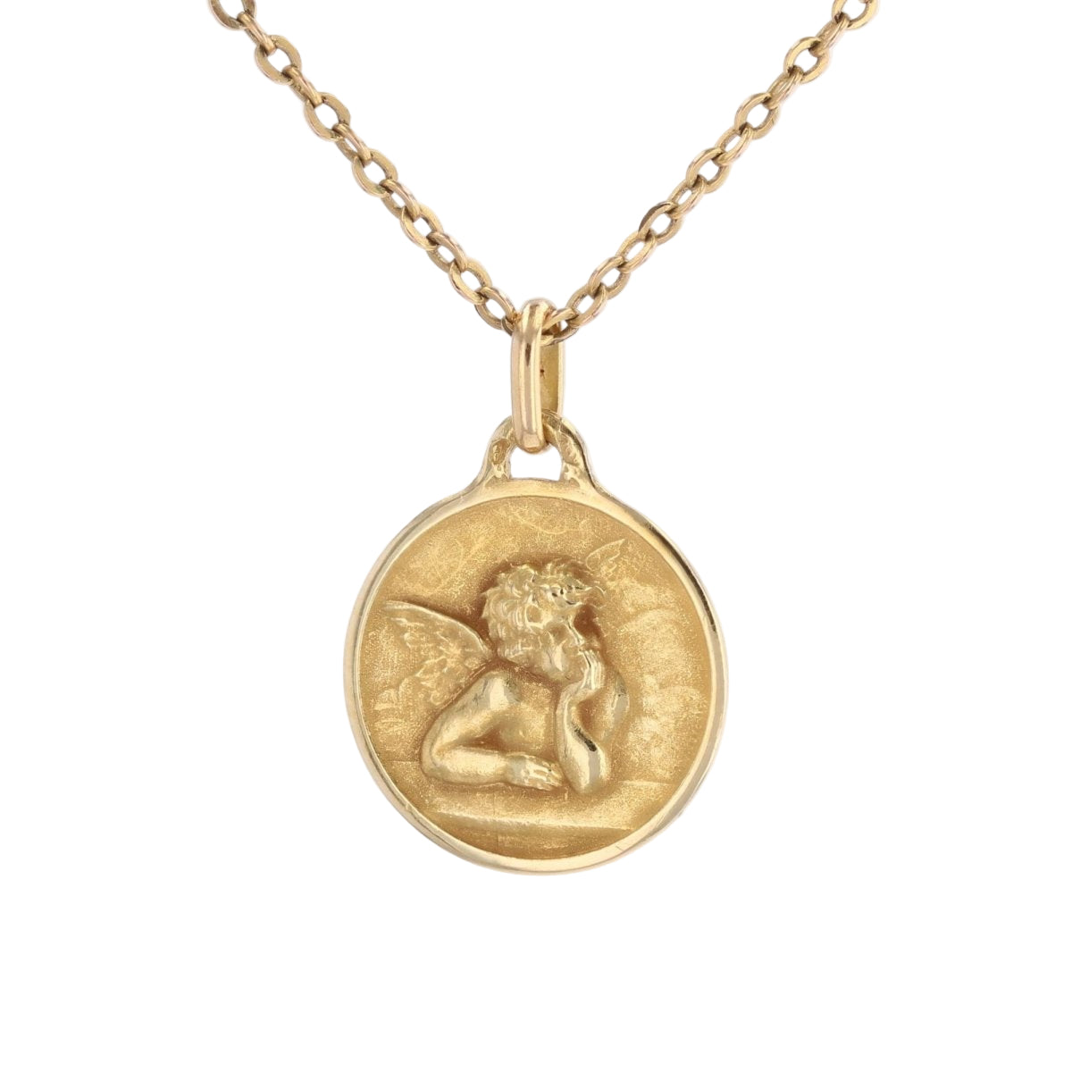 Pendentif Chérubin en or jaune - Castafiore