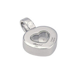 Pendentif CHOPARD "Happy Diamonds" en or blanc et diamant - Castafiore