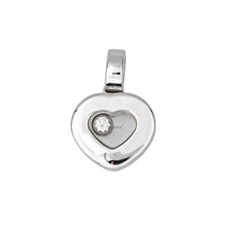 Pendentif CHOPARD "Happy Diamonds" en or blanc et diamant - Castafiore