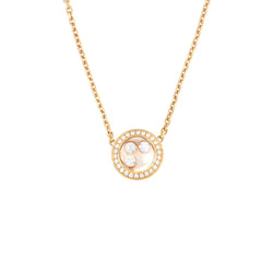 Pendentif Chopard Happy Diamonds or rose diamants - Castafiore