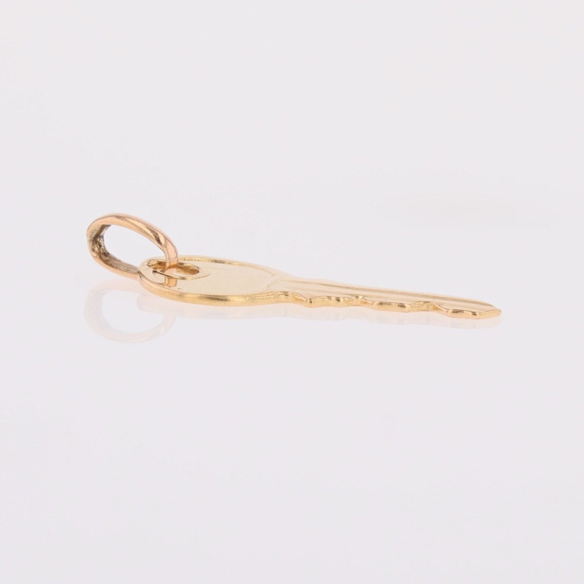 Pendentif clé en or jaune - Castafiore
