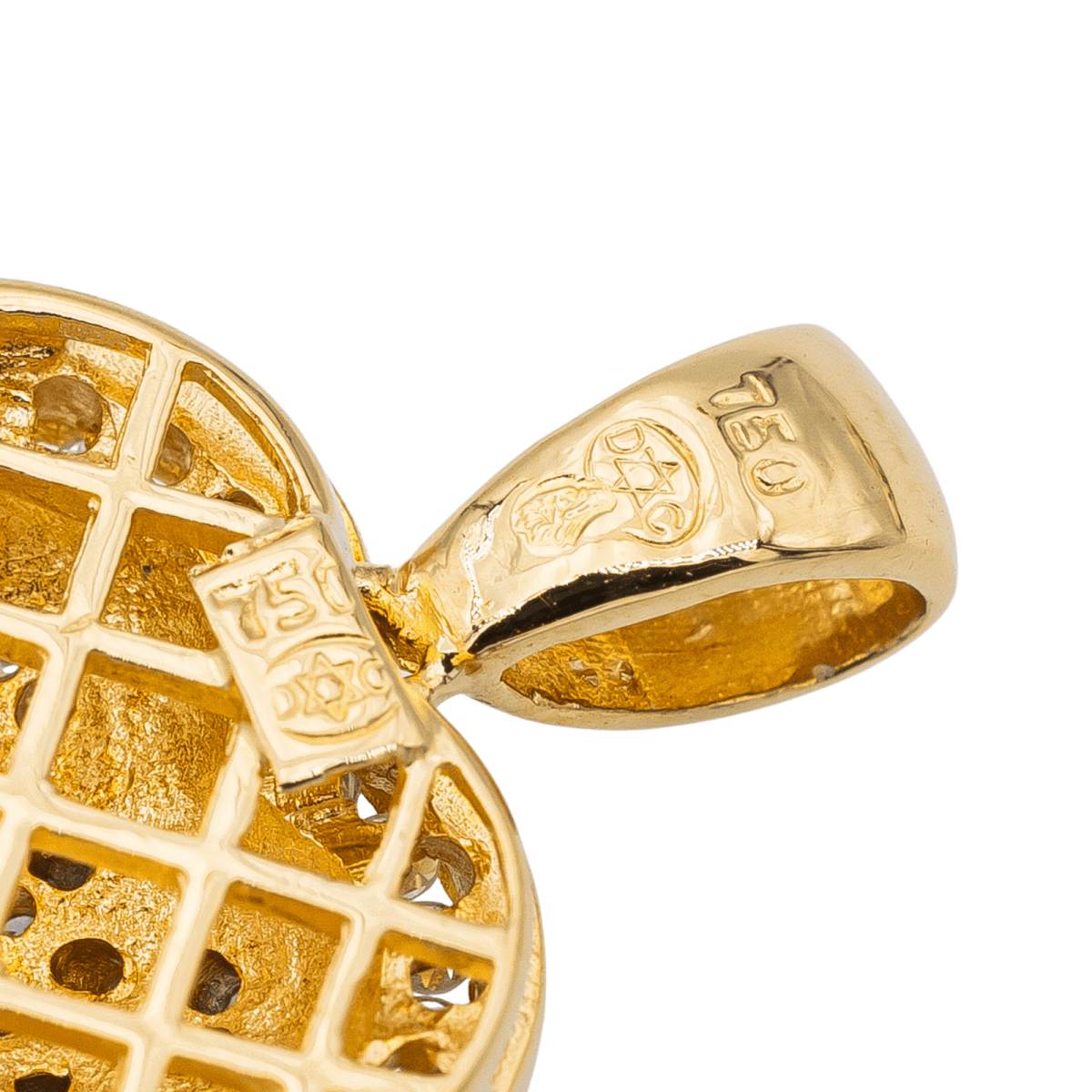 Pendentif Cœur Or jaune Diamant - Castafiore