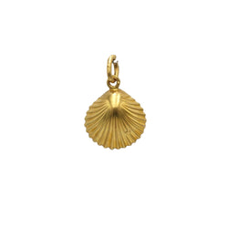 Pendentif Coquillage en or jaune et perle - Castafiore