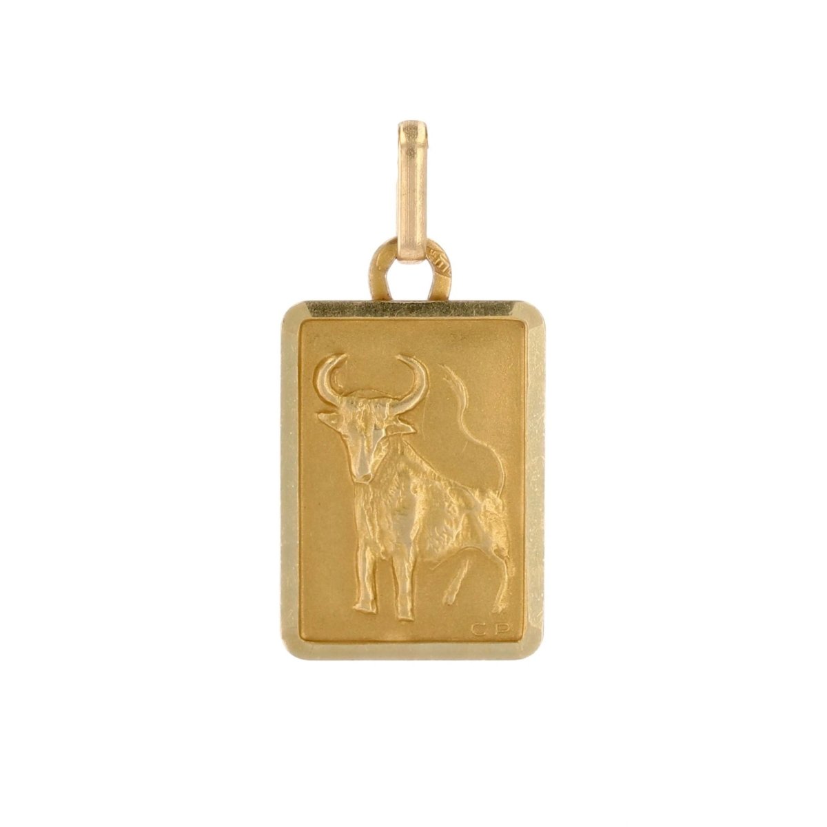 Pendentif CP Taureau en or jaune - Castafiore
