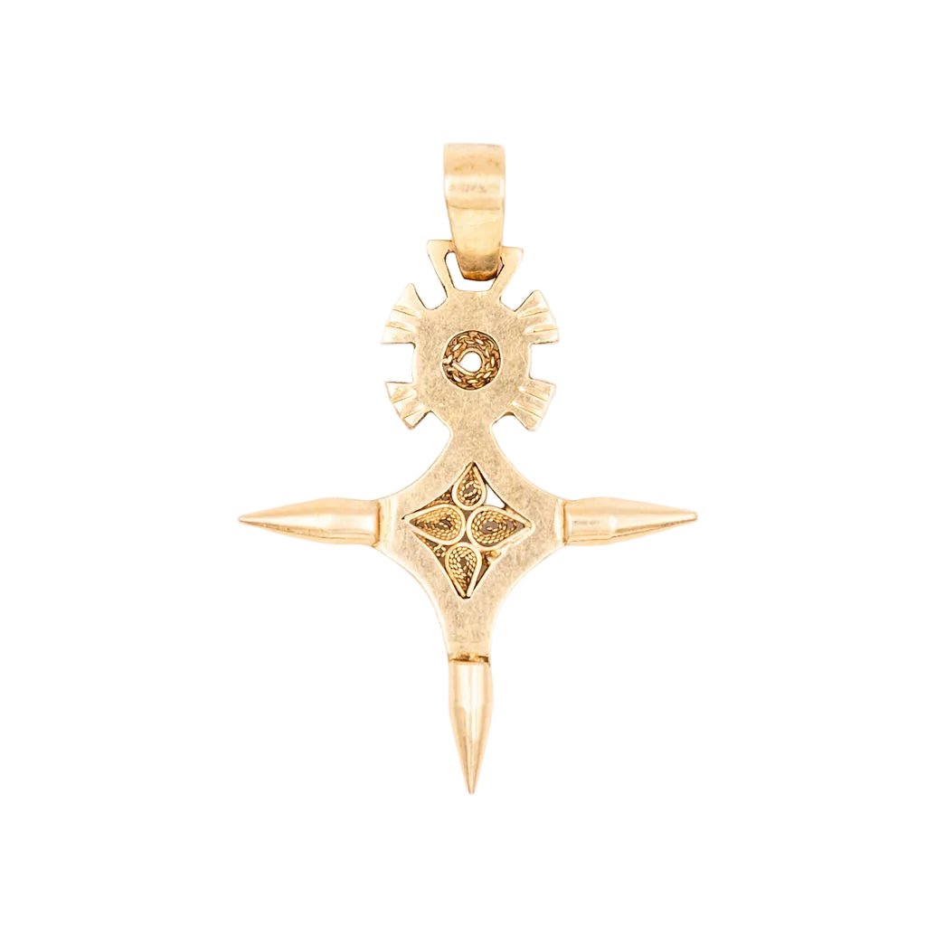 Pendentif Croix du Sud en or rose - Castafiore