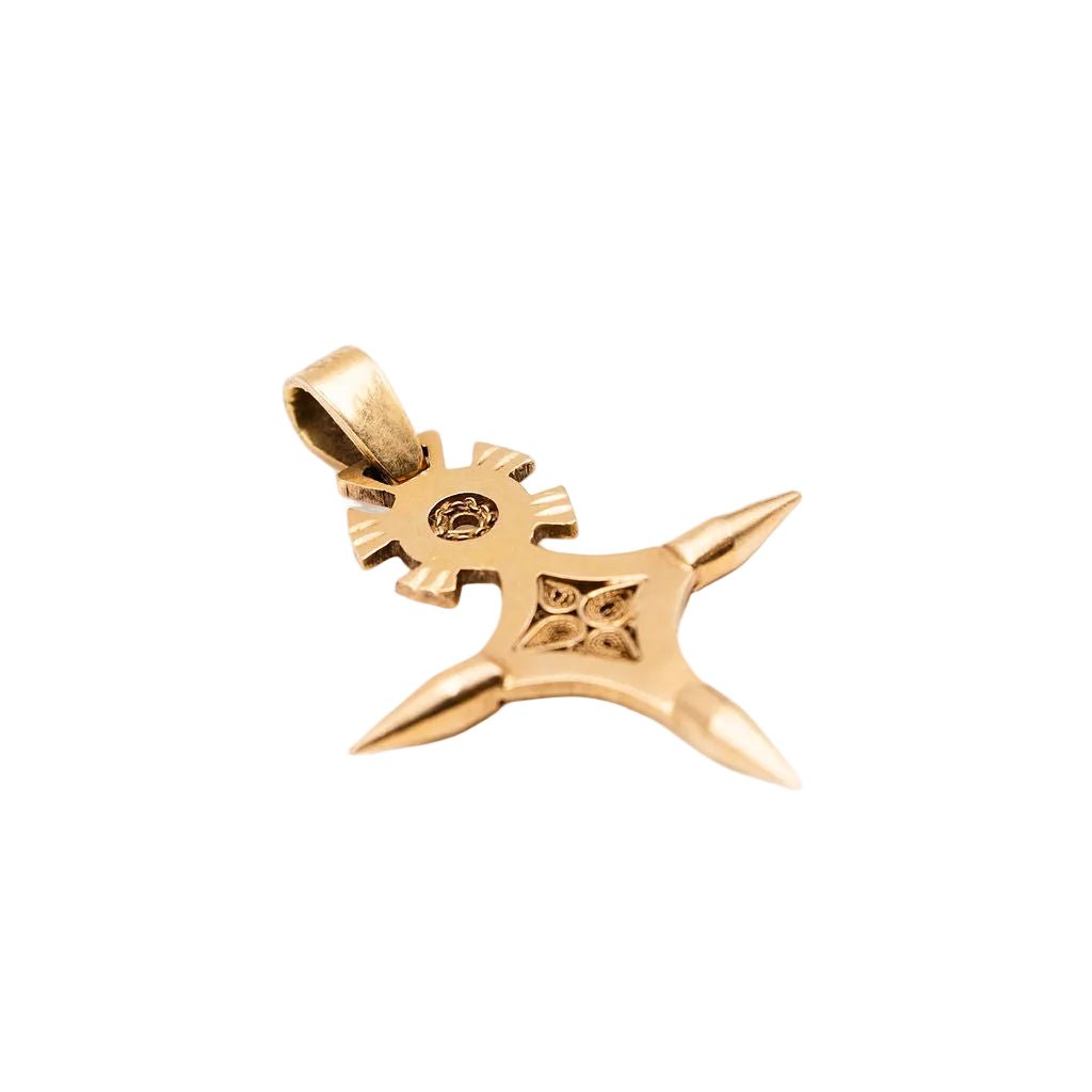 Pendentif Croix du Sud en or rose - Castafiore