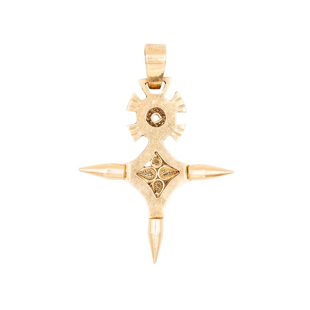 Pendentif Croix du Sud en or rose - Castafiore