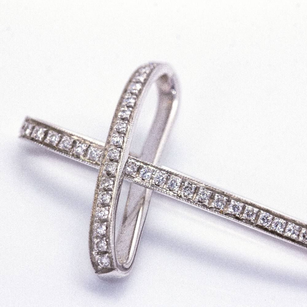 Pendentif CROIX Marque ALFIERI St.JOHN - Castafiore