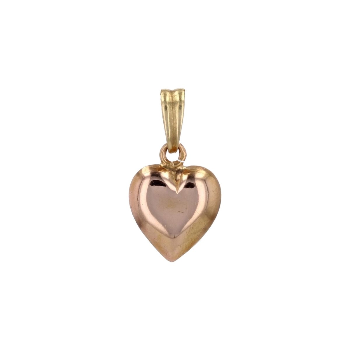 Pendentif Cur en or rose - Castafiore