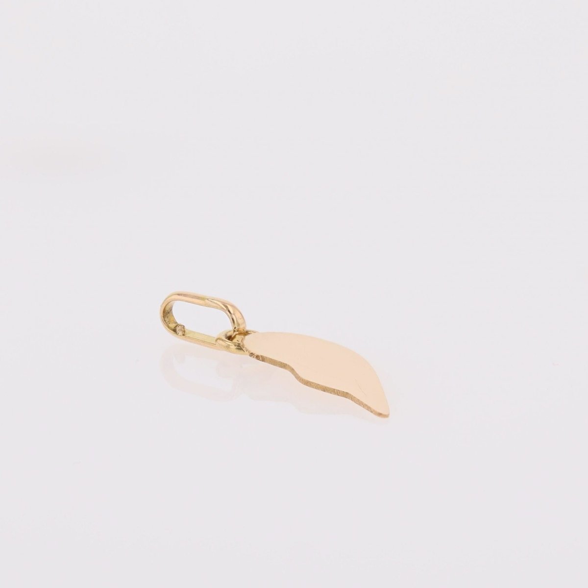 Pendentif demi cœur en or jaune - Castafiore