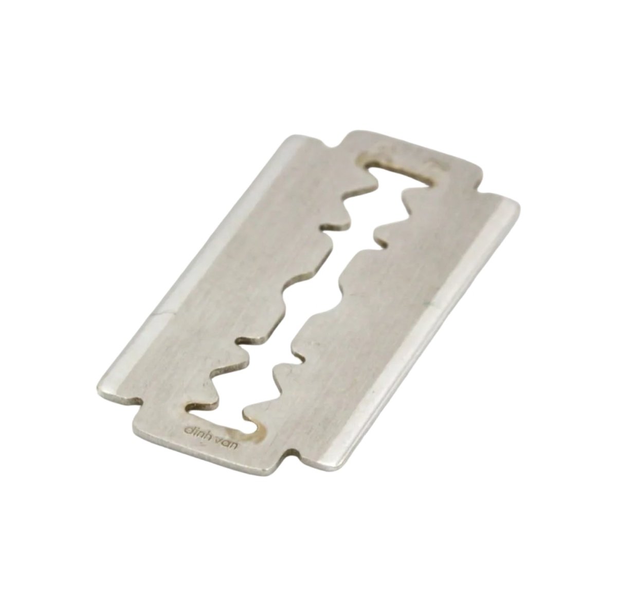 Pendentif DINH VAN "Lame de Rasoir" en or blanc - Castafiore