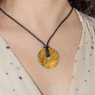 Pendentif DINH VAN, "Pi" en or jaune - Castafiore