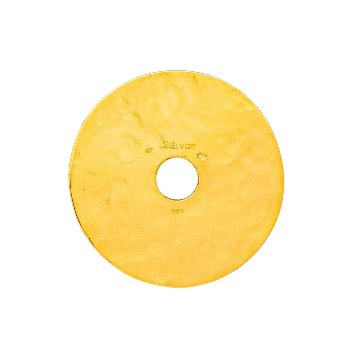 Pendentif DINH VAN "Pi" en or jaune - Castafiore