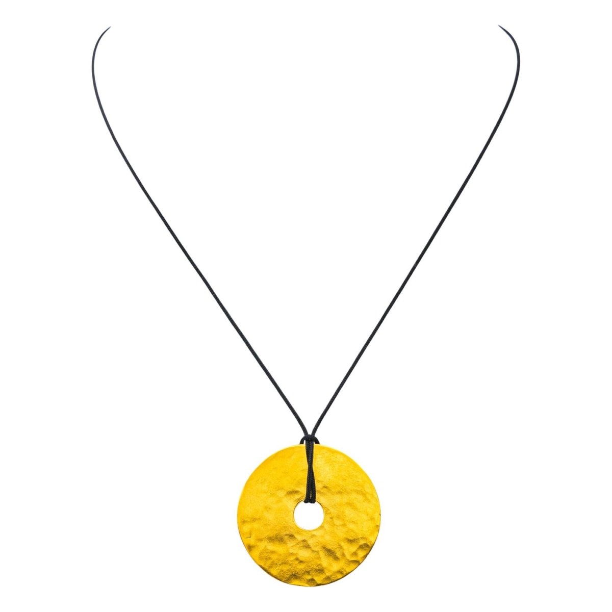 Pendentif DINH VAN "Pi" en or jaune - Castafiore