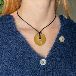 Pendentif DINH VAN "Pi" en or jaune - Castafiore