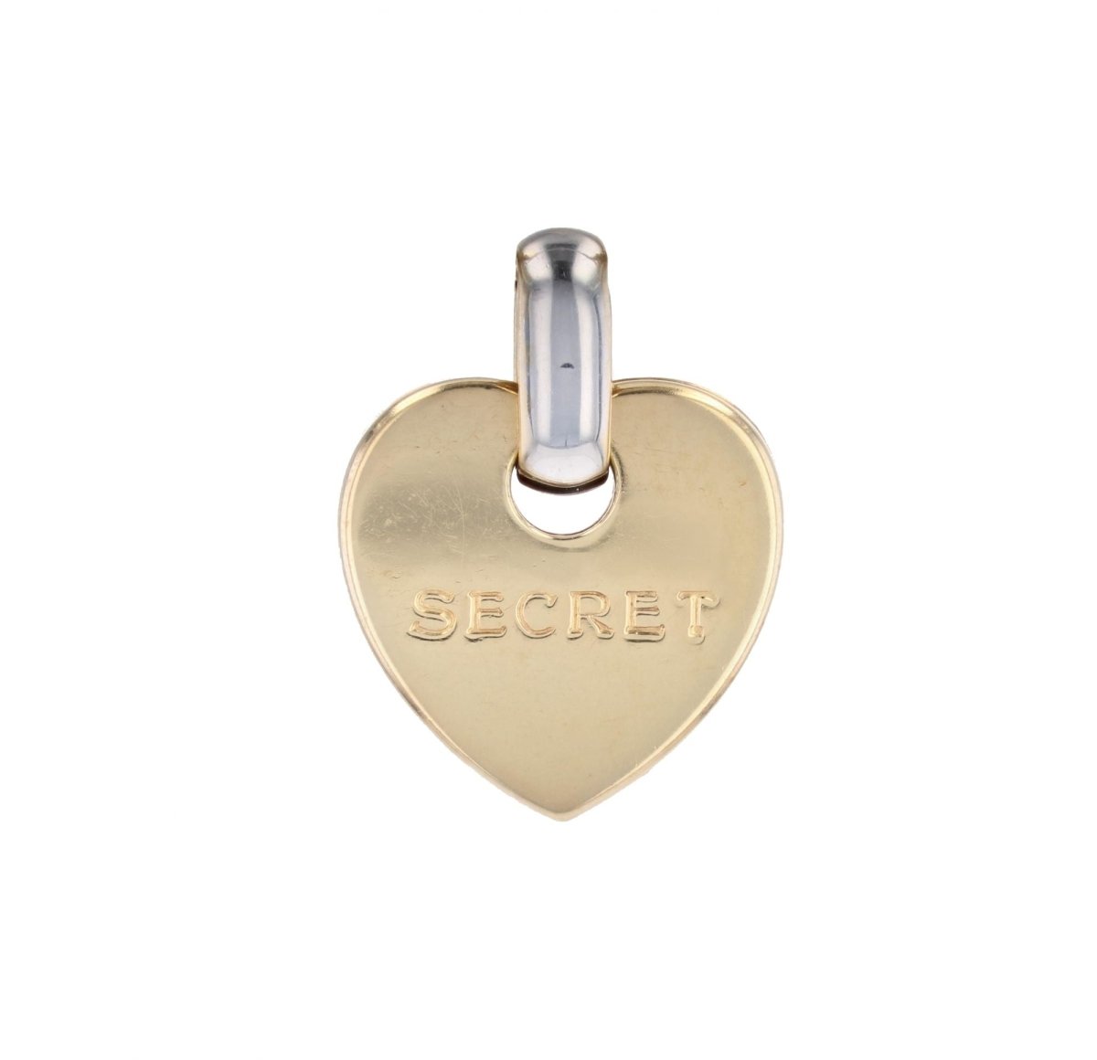 Pendentif double curs secret 2 ors - Castafiore