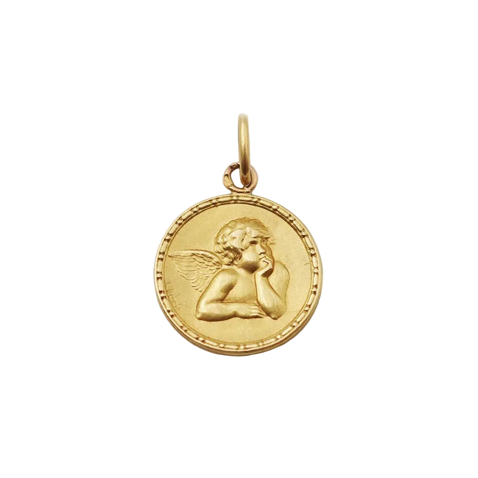 Pendentif DROPSY Ange de Raphaël en or - Castafiore