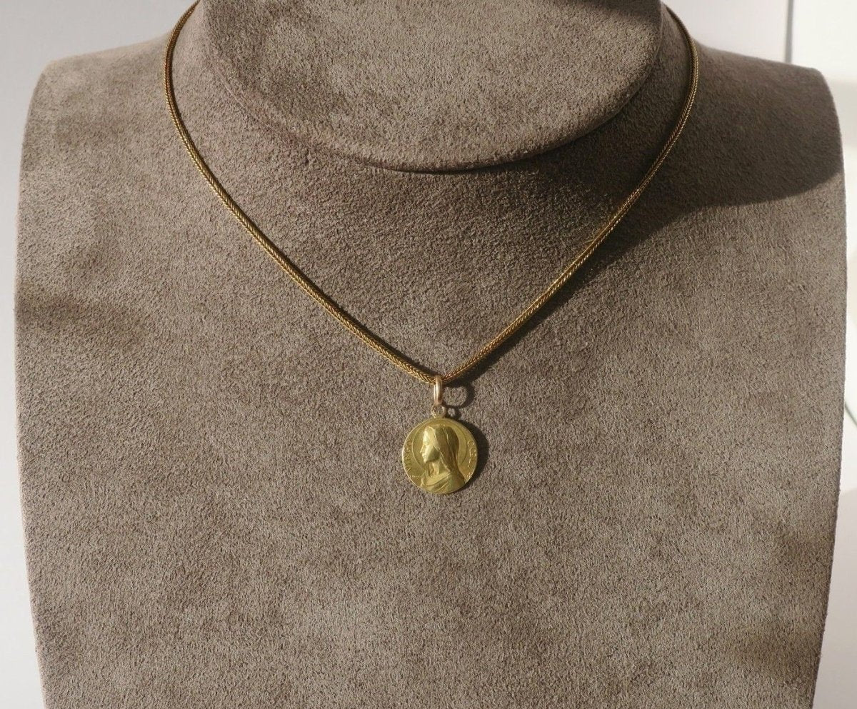 Pendentif DROPSY Vierge Marie en or - Castafiore