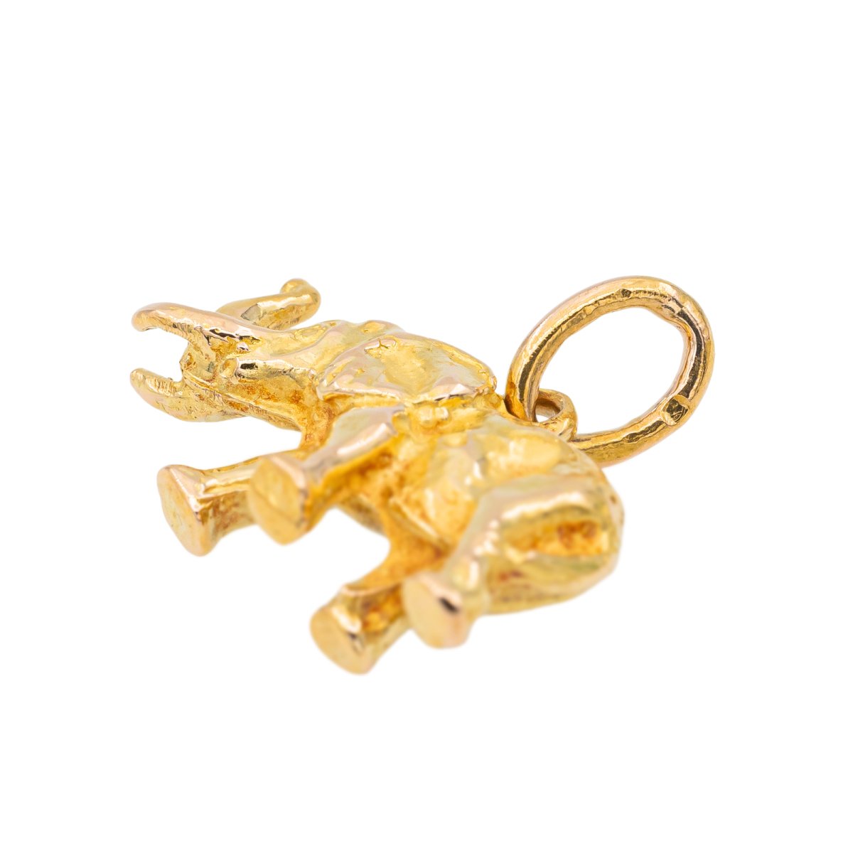 Pendentif élépjant en or jaune - Castafiore