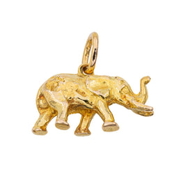 Pendentif élépjant en or jaune - Castafiore