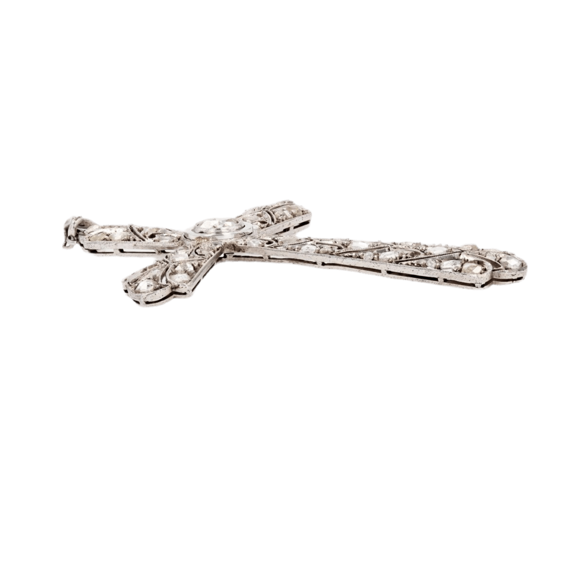 Pendentif en argent et diamants - Castafiore