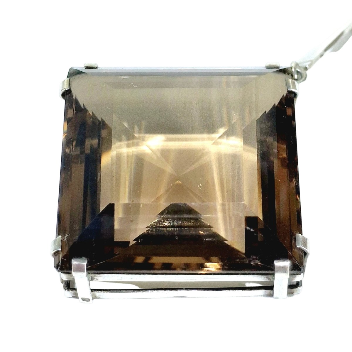 Pendentif en argent et quartz - Castafiore