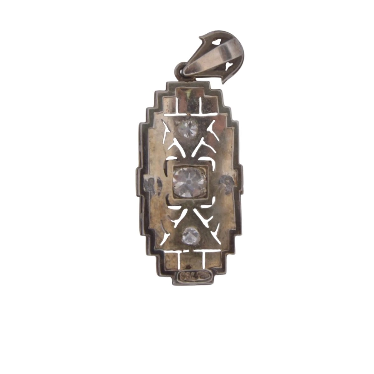Pendentif en jaune et diamants - Castafiore