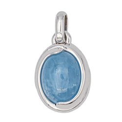 Pendentif en or blanc et agate - Castafiore
