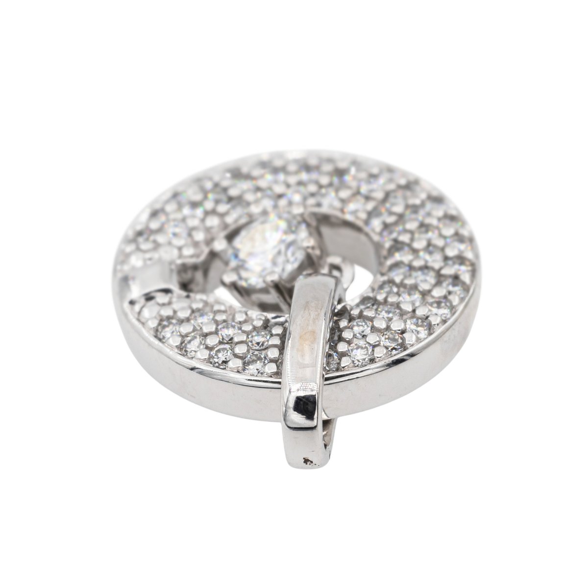 Pendentif en Or blanc et Diamant - Castafiore