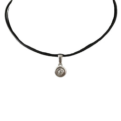 Pendentif en or blanc et diamant - Castafiore