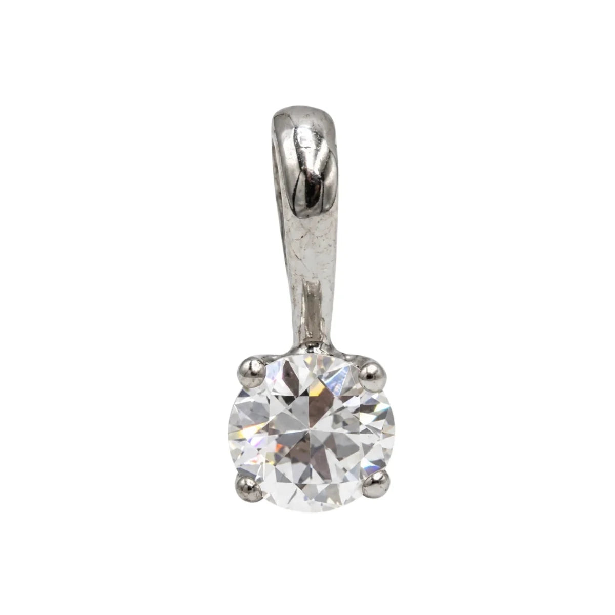 Pendentif en or blanc et diamant - Castafiore