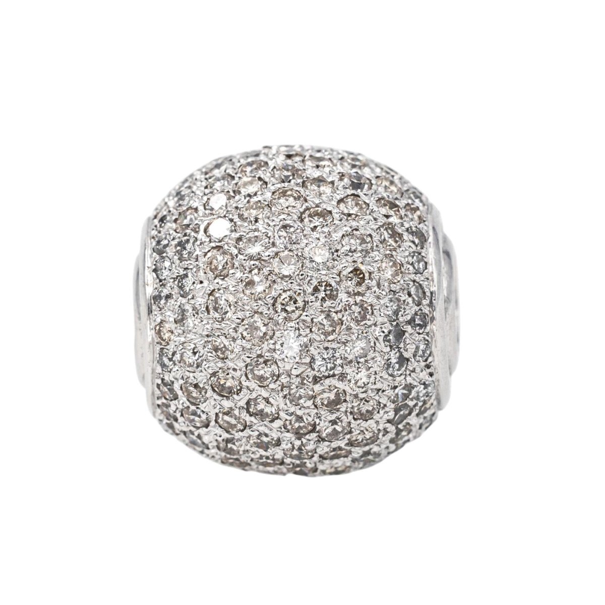 Pendentif en or blanc et diamants - Castafiore