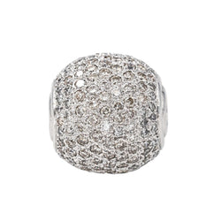 Pendentif en or blanc et diamants - Castafiore