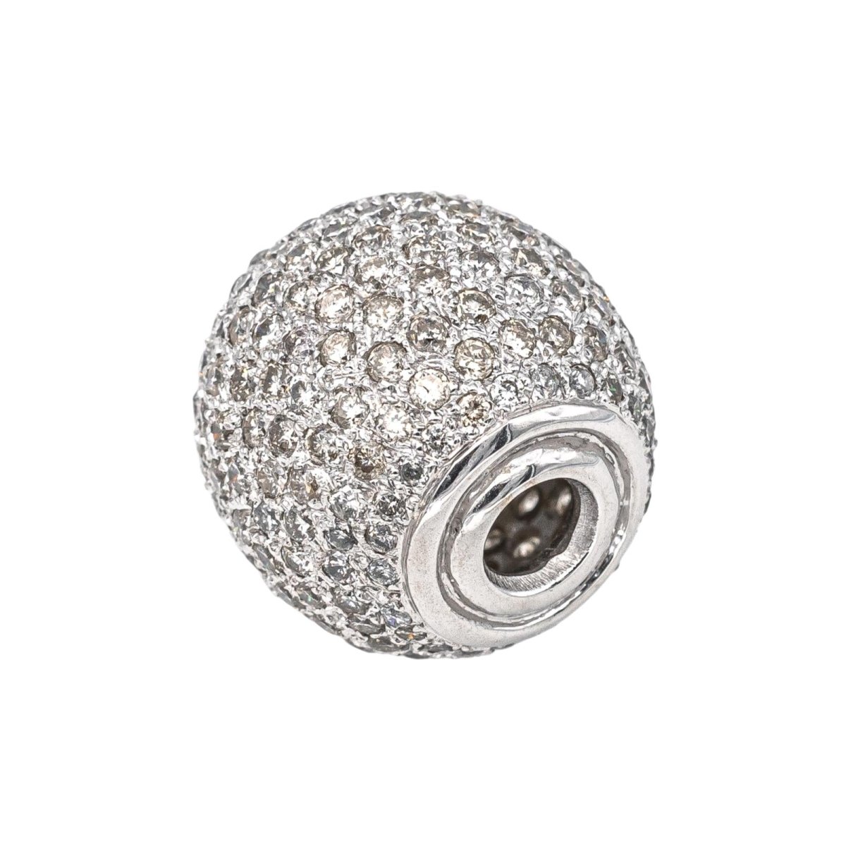 Pendentif en or blanc et diamants - Castafiore
